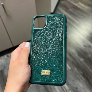 SWAROVSKI studded phone case for iPhone 11 Pro Max